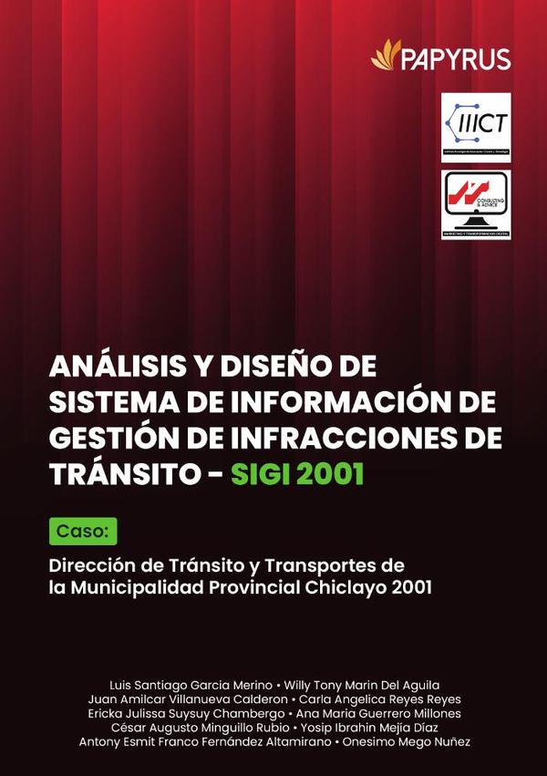 Analisis y diseno de sistema de informacion de gestion de infracciones de transito - sigi 2001