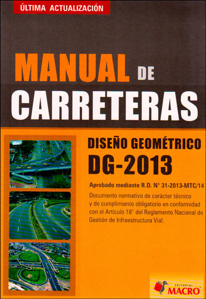 Manual de carreteras Diseño geométrico DG  2013