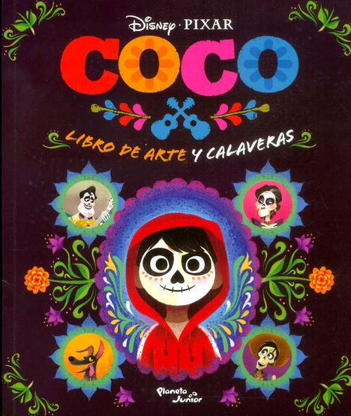 Coco Libro de arte y calaveras