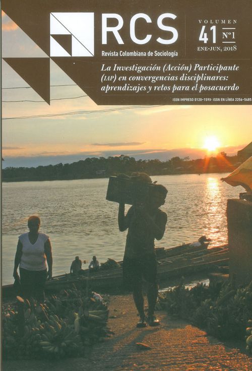 Revista colombiana de sociología Vol 41 No 1 Ene  Jun 2018