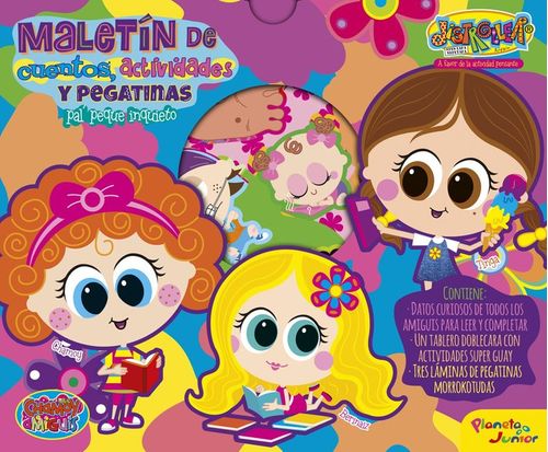 Distroller Maletin de cuentos actividades y pegatinas
