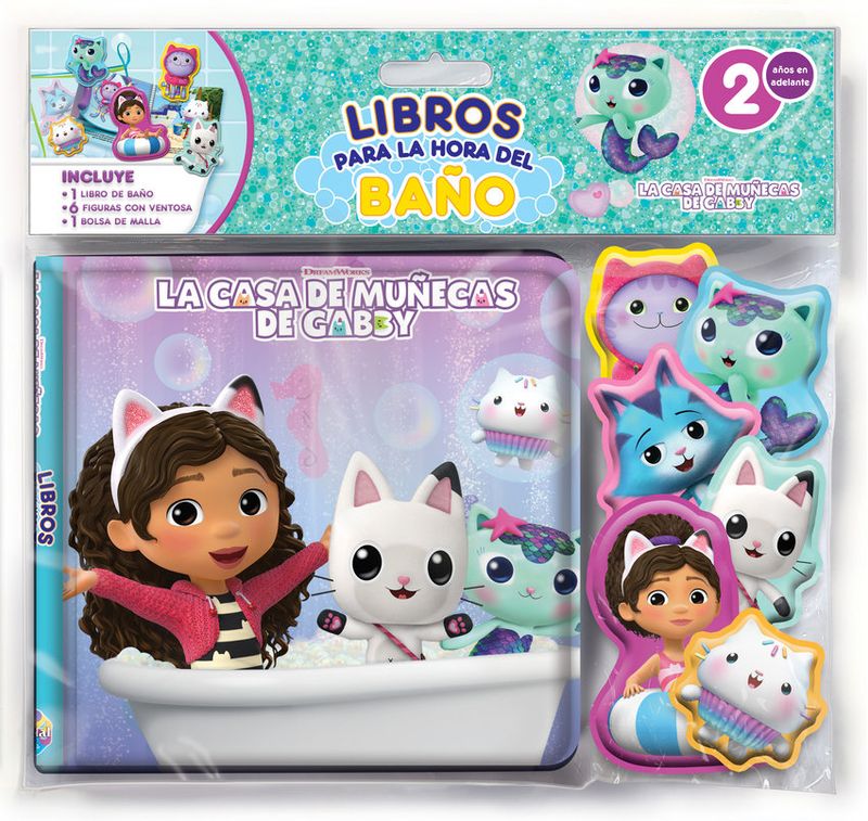 LA CASA DE MUNECAS DE GABBY LIBRO BANO