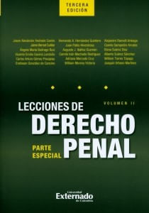 Lecciones de derecho penal Parte especial Volumen II 3ª  Edición