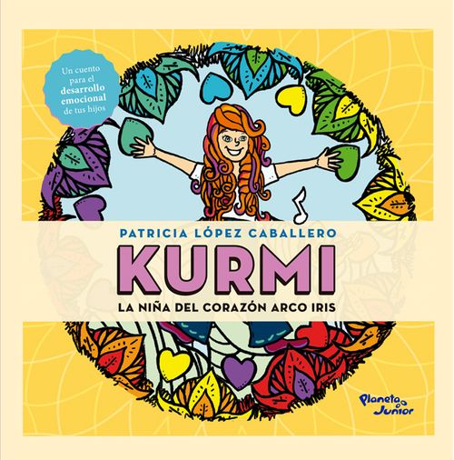 Kurmi La niña del corazón arco iris