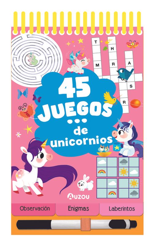 45 JUEGOS DE UNICORNIOS