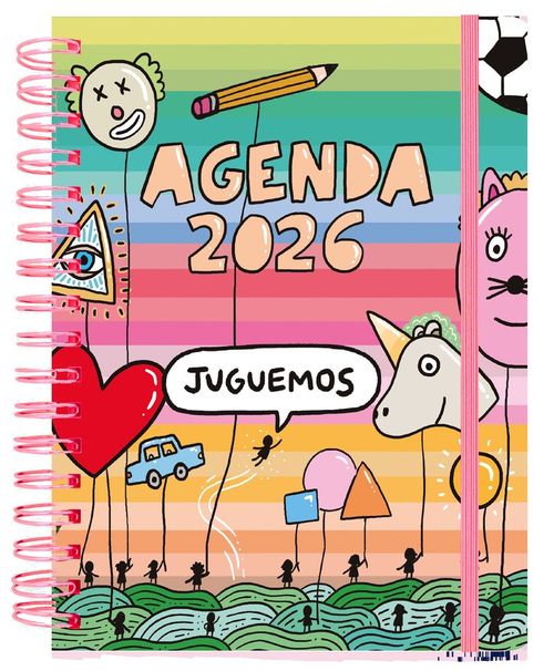 Agenda anual semanal 2026 72 kilos