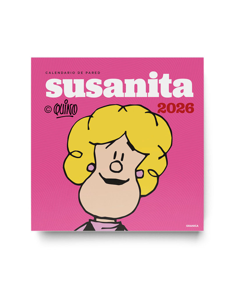 MAFALDA 2026 CALENDARIO DE PARED SUSANITA