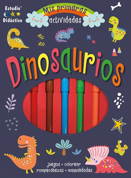 DINOSAURIOS MIS PRIMERAS ACTIVIDADES  ROTULADORES