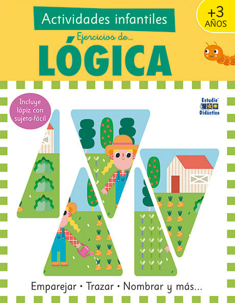 ACTIVIDADES INFANTILES DE LOGICA  LAPIZ