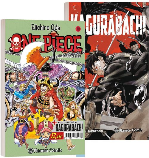 ONE PIECE Nº 111  KAGURABACHI Nº 01 PACK ESPECIAL