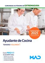 Ayudante cocina personal laboral grupo v 1 extremadura