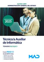 TECNICO A AUXILIAR DE INFORMATICA TEMARIO BLOQUE 1
