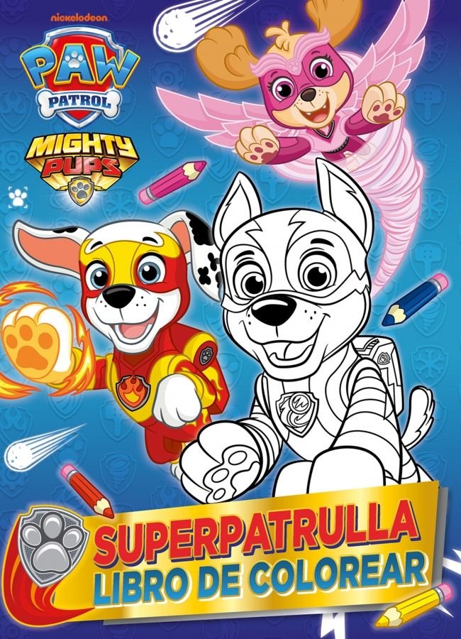 PAW PATROL PATRULLA CANINA ACTIVIDADES SUPERPATRULLA LIBRO D