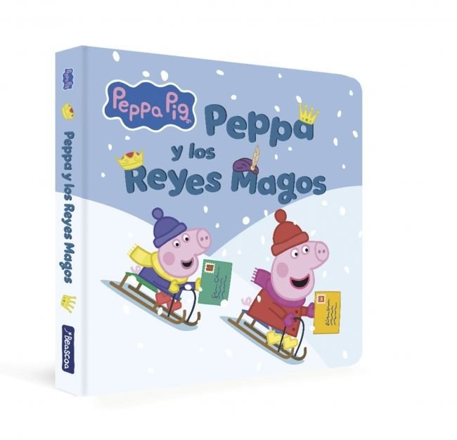 PEPPA PIG LIBRO DE CARTON - PEPPA Y LOS REYES MAGOS