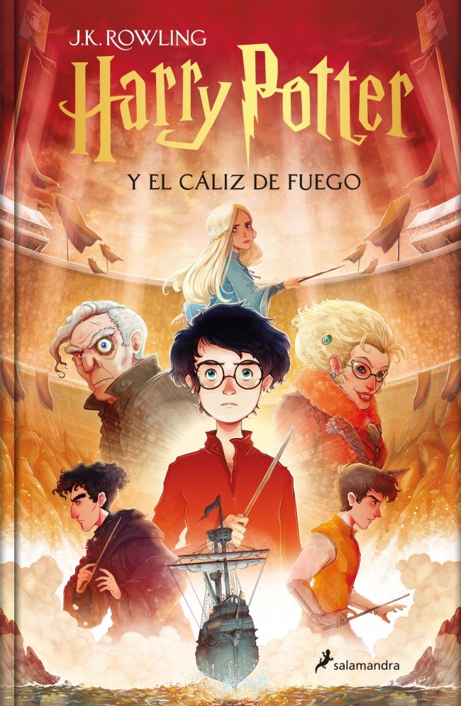 HARRY POTTER Y EL CALIZ DE FUEGO HARRY POTTER EDICION CON ILUSTRACIONES DE XAV