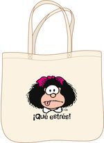 BOLSA MAFALDA TOTE BAG QUE ESTRES
