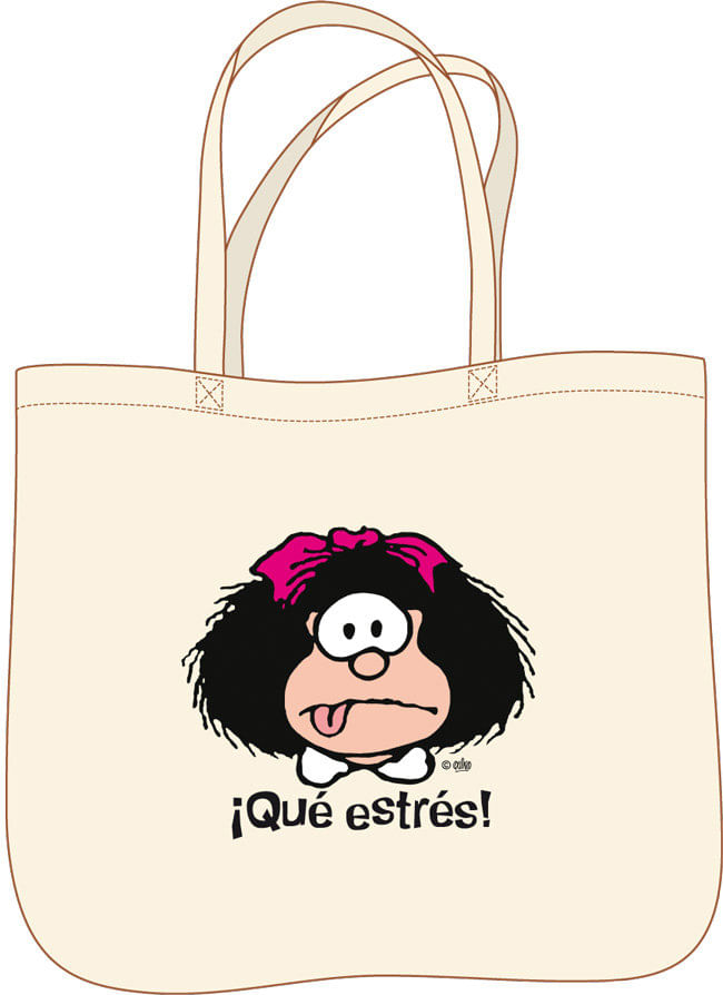 BOLSA MAFALDA TOTE BAG QUE ESTRES