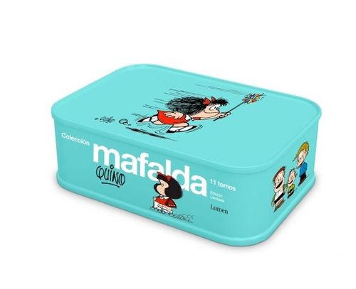 COLECCION MAFALDA 11 TOMOS EN UNA LATA EDICION LIMITADA