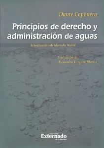 Principios de derecho y administración de aguas
