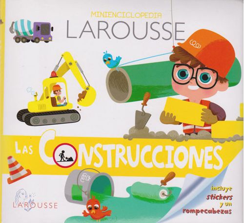 Minienciclopedia Larousse Las Construcciones Incluye Stickers y un rompecabezas