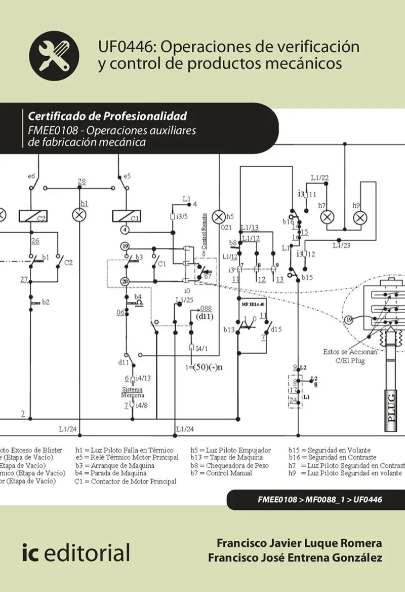 Operaciones de verificacion y control de productos mecanicos FMEE0108