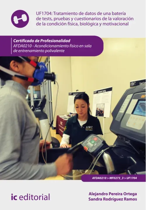 Tratamiento de datos de una bateria de tests pruebas y cuestionarios de la valoracion de la condicio