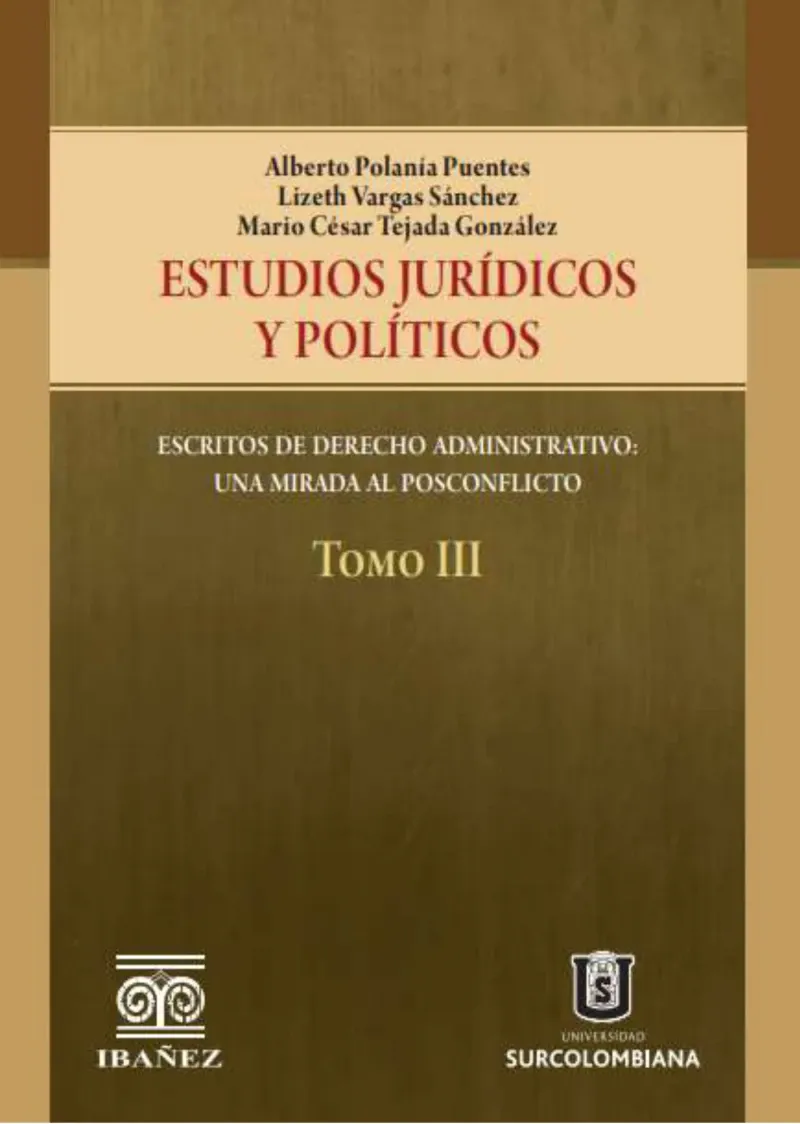 Estudios juridicos y politicos Tomo III
