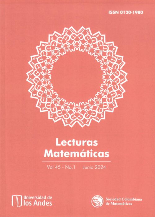 Lecturas matemáticas Vol45 No1