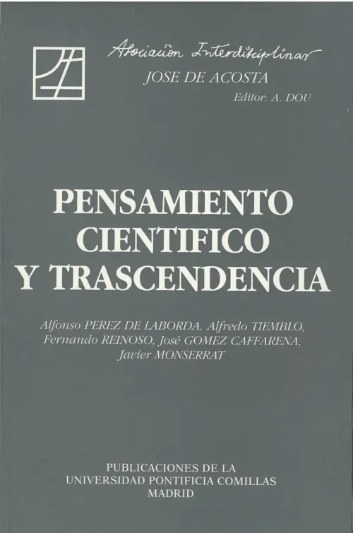 Pensamiento cientifico y trascendencia