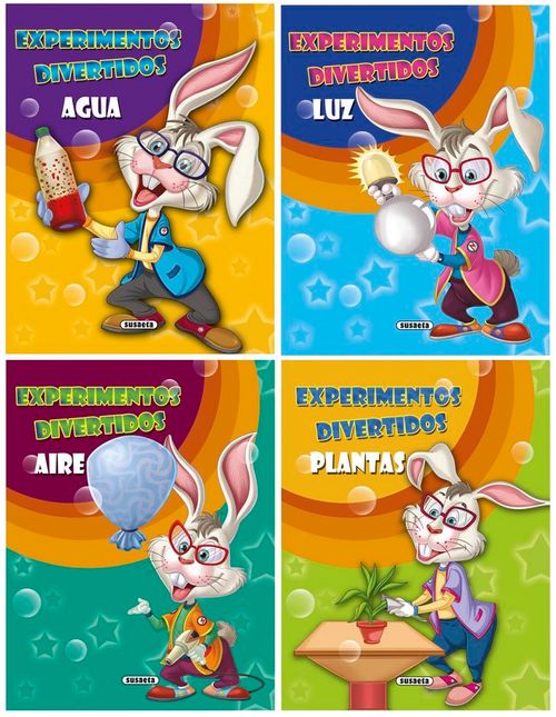 Experimentos divertidos 4 titulos surtidos