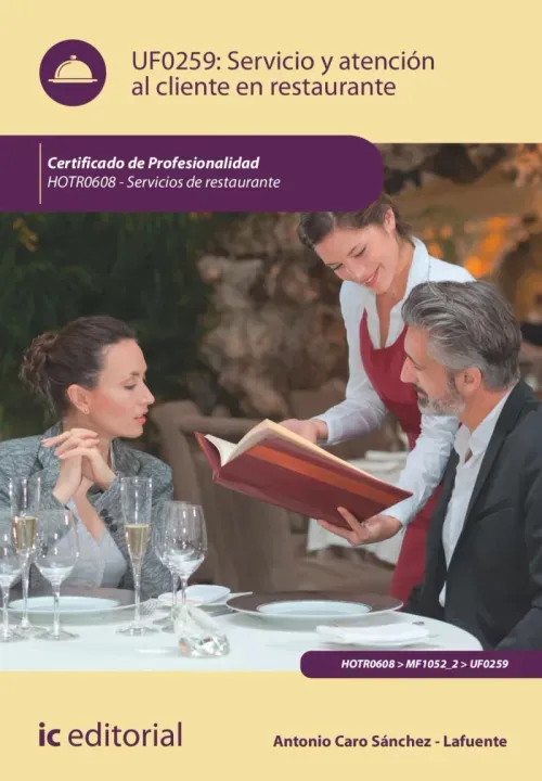 Servicio y atencion al cliente en restaurante HOTR0608