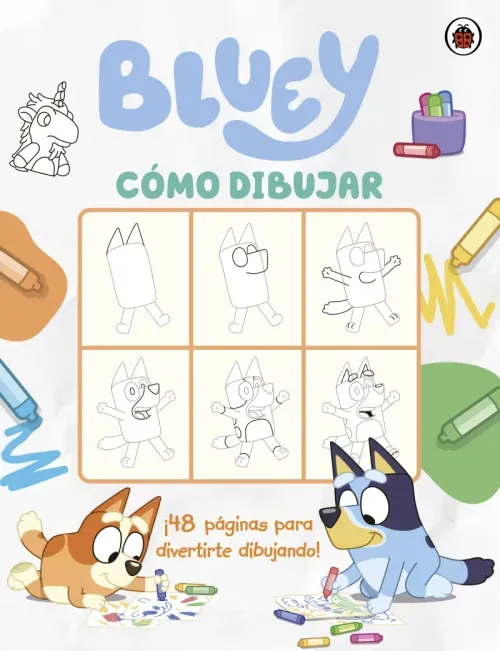 Bluey Actividades - Como dibujar