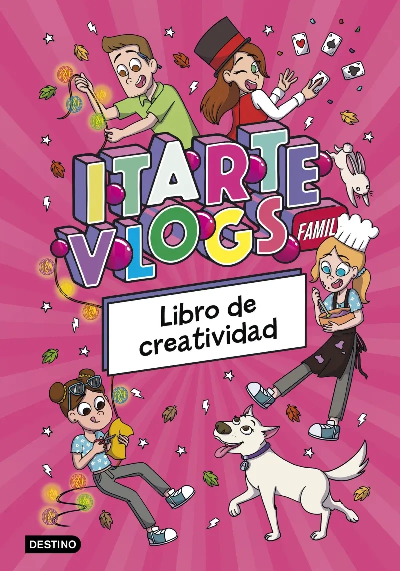 Itarte Vlogs Family Libro de creatividad