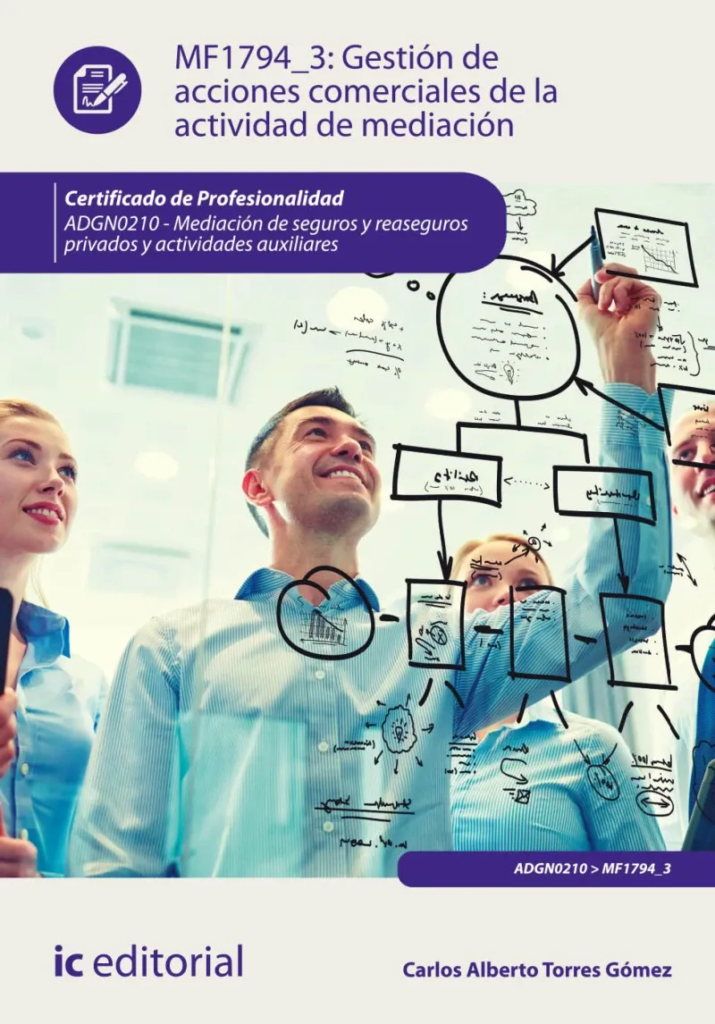 Gestion de acciones comerciales de la actividad de mediacion ADGN0210