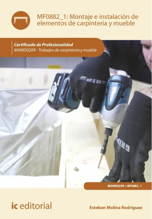 Montaje e instalacion de elementos de carpinteria y mueble MAMD0209