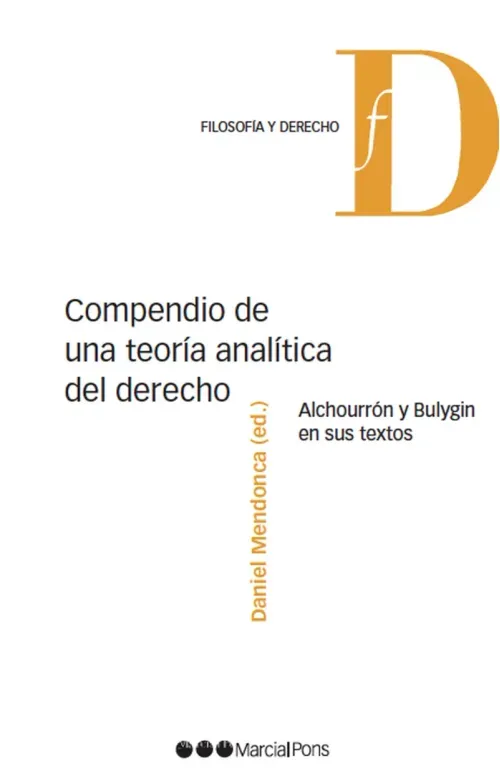 Compendio de una teoria analitica del Derecho