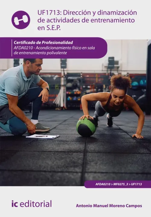 Direccion y dinamizacion de actividades de entrenamiento en sala de entrenamiento polivalente AFDA02