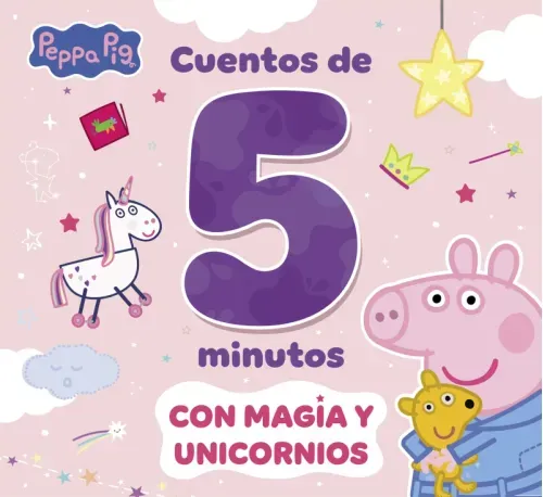 Peppa Pig Recopilatorio de cuentos - Cuentos de criaturas magicas para leer en 5 minutos