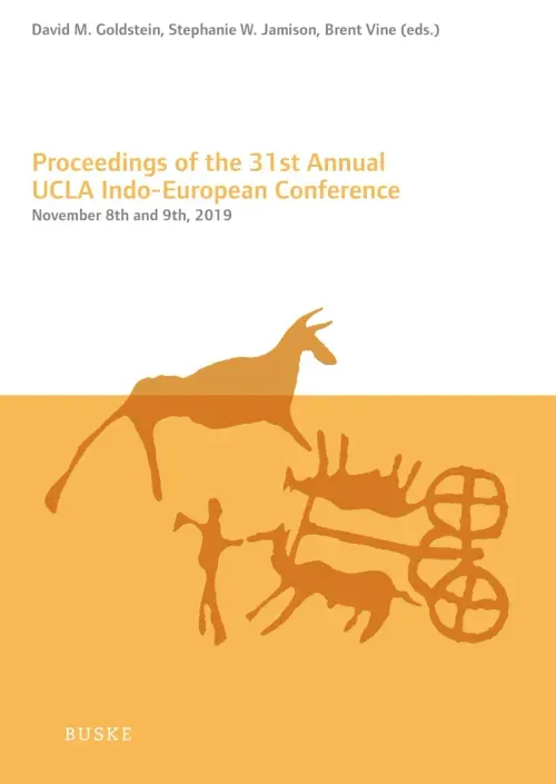 Proceedings of the 31st Annual UCLA Indo-European Conference