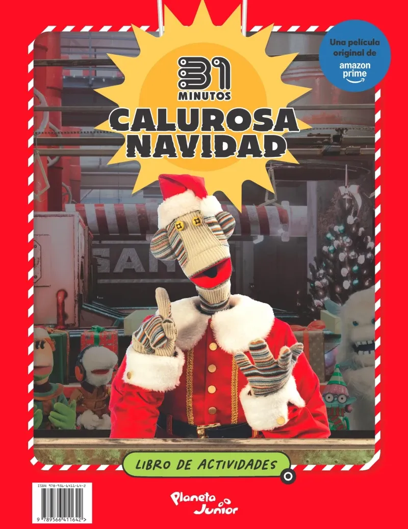 Calurosa Navidad Libro de actividades