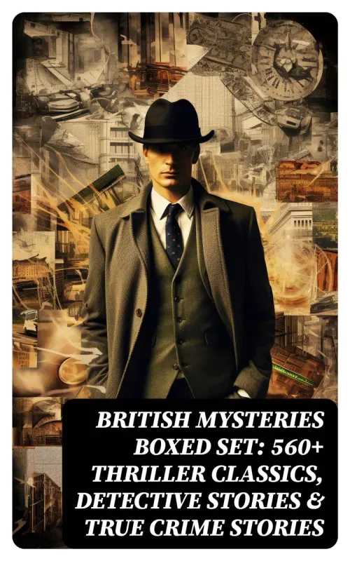 British Mysteries Boxed Set 560 Thriller Classics Detective Stories  True Crime Stories