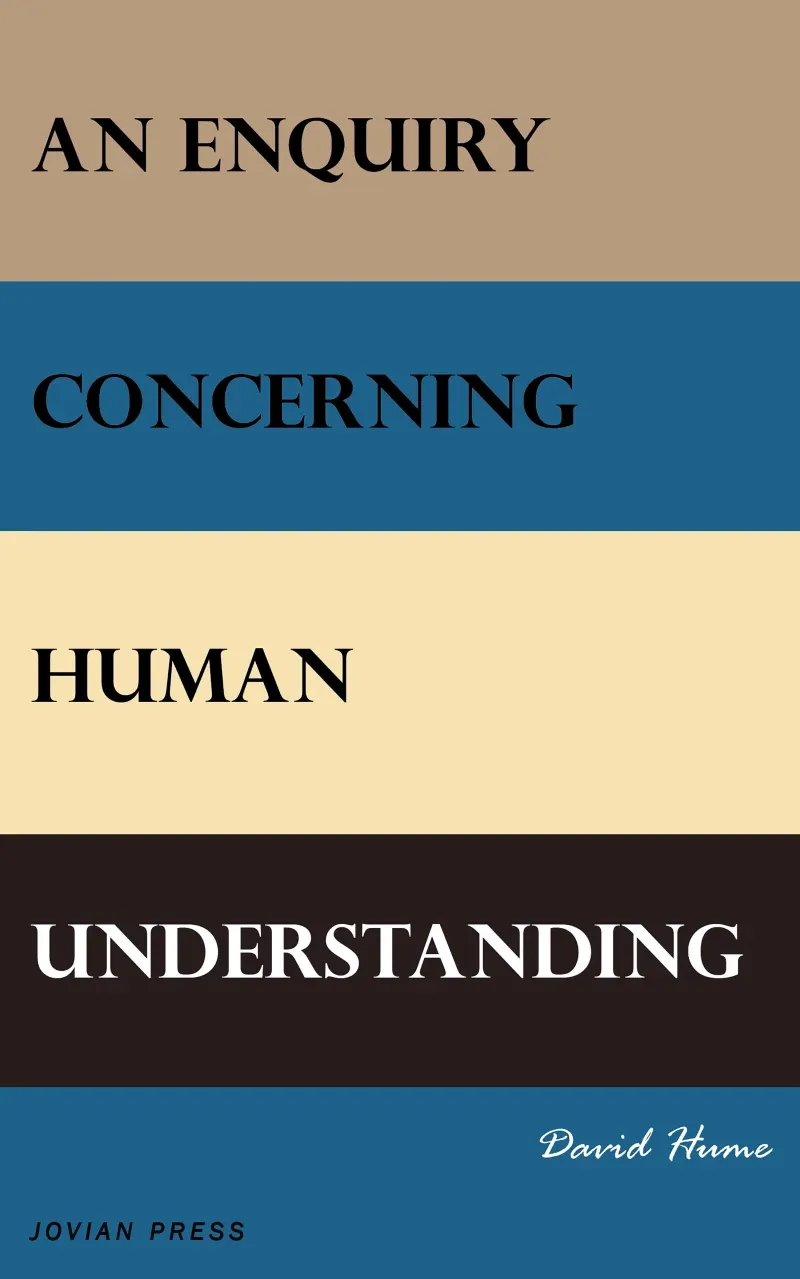 An Enquiry Concerning Human Understanding Ebook David Hume - Libreria ...