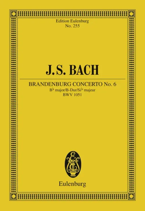 Brandenburg Concerto No 6 Bb major