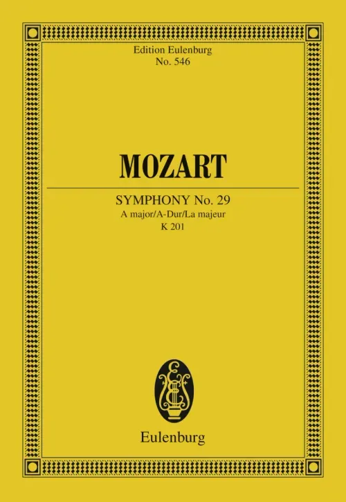 Symphony No 29 A major