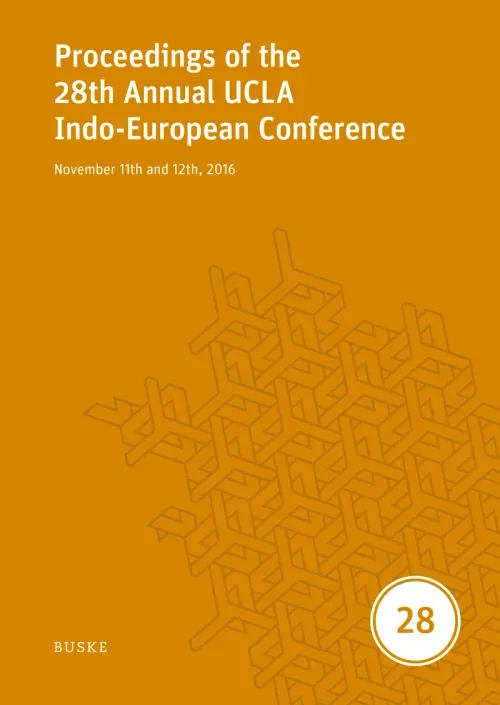 Proceedings of the 28th Annual UCLA Indo-European Conference