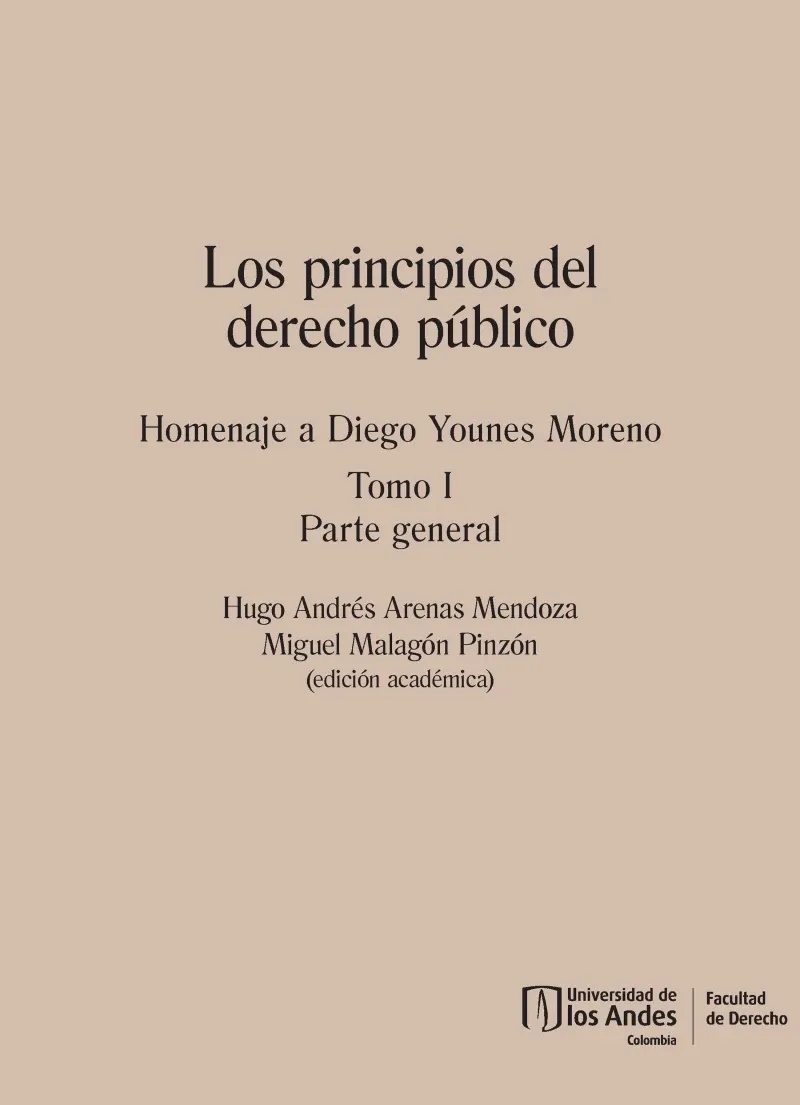 Los principios del derecho publico