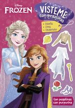 FROZEN VISTEME CON PEGATINAS 3