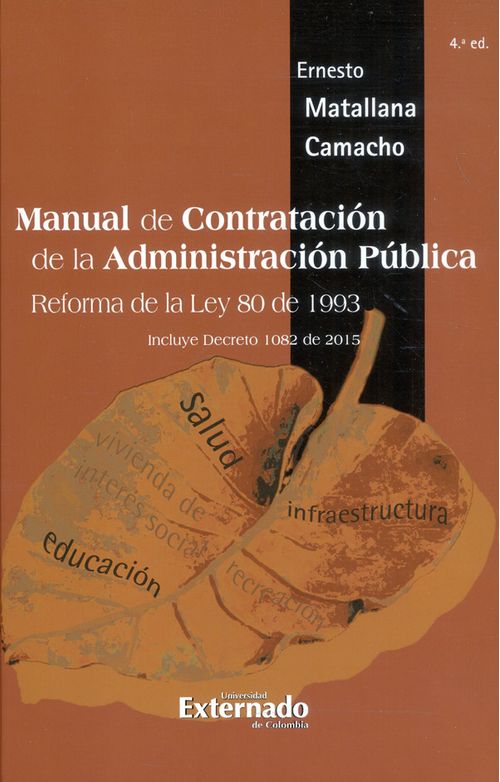 Manual de contratación de la administración públicaReforma de la Ley 80 de 1993