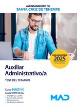 AUXILIAR ADMINISTRATIVOA TEST TEMARIO AYUNTAMIENTO TENERIF