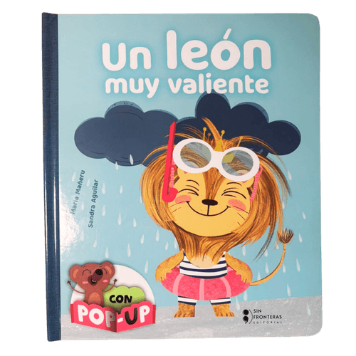 Un león muy valiente